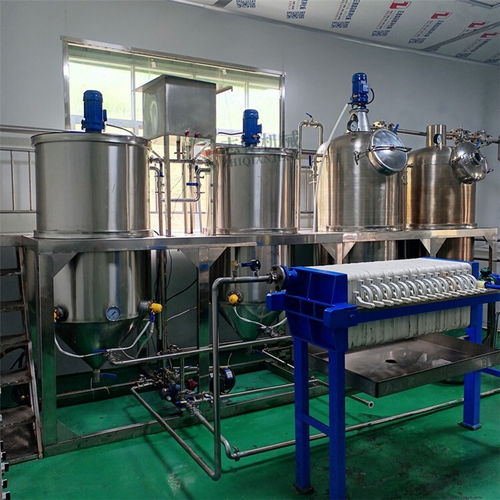 山柚油加工设备,茶籽油精炼设备